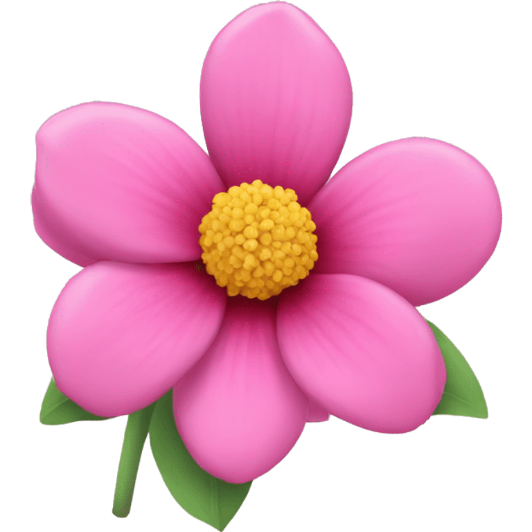 beautiful pink flower  emoji