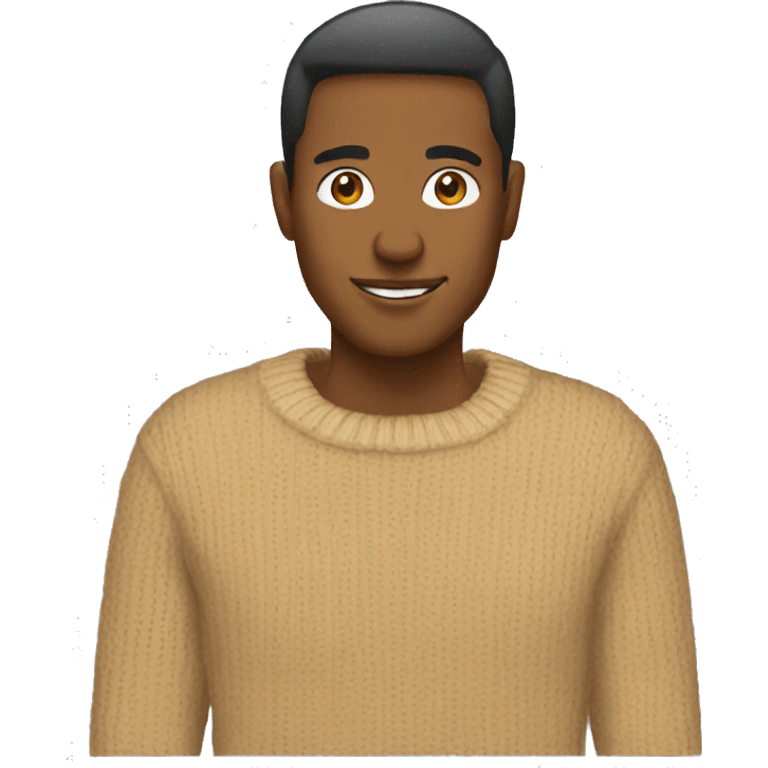 tan sweater emoji