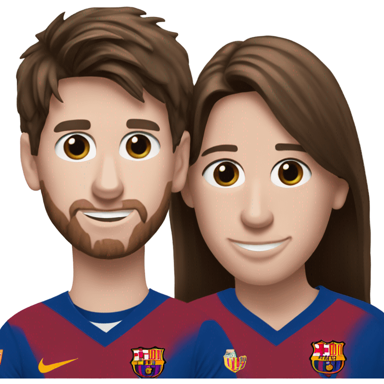 Messi y Josh Allen emoji