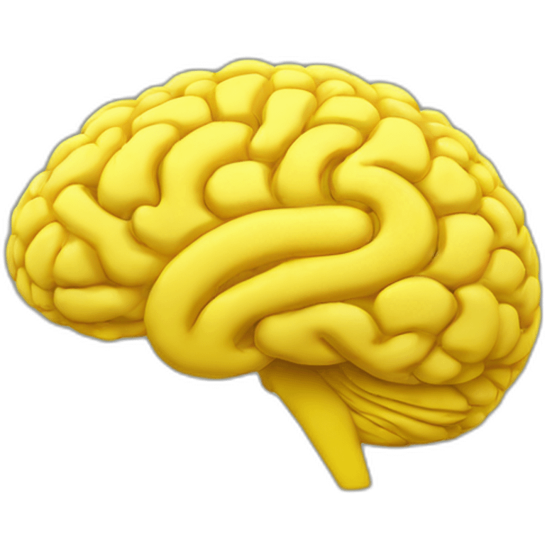 brain-outline-with-yellow-background emoji