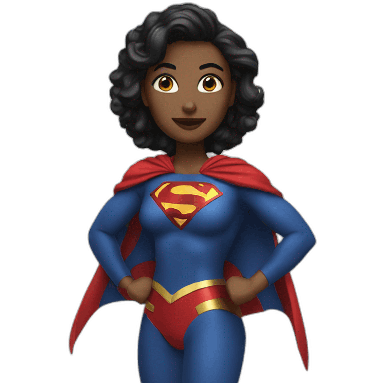 Super woman emoji