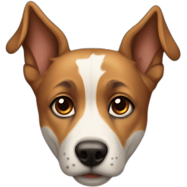 perrito  con cara tierna  emoji