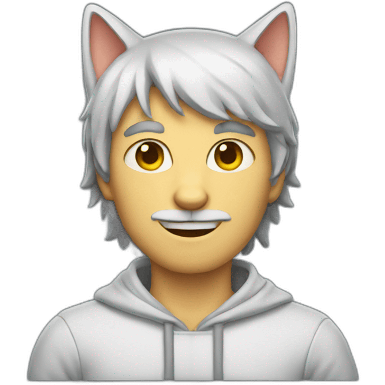 Cat man emoji