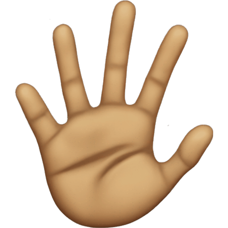 the sign of the hand of 2pac emoji