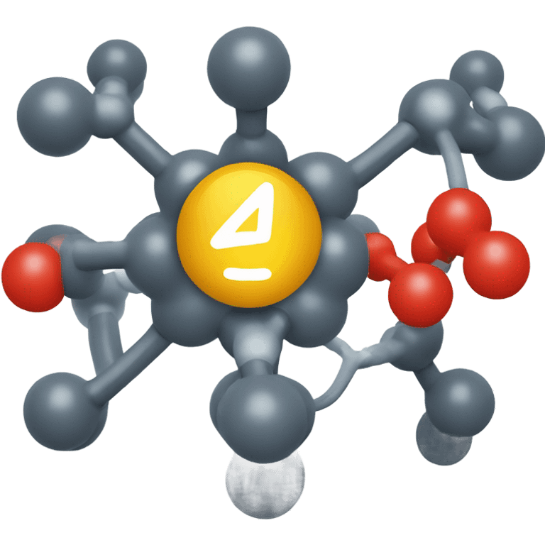 Molecule with load symbol  emoji