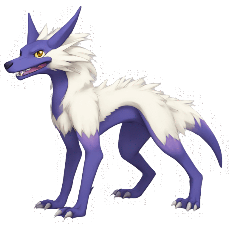 Lombax-Sergal-Vernid-Fakemon full body emoji