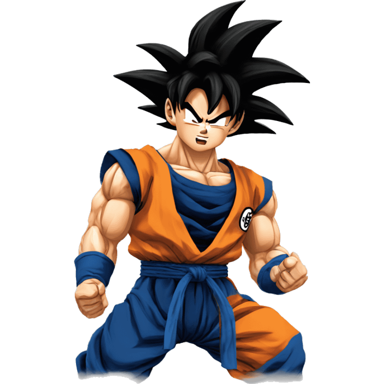 Goku super sayan emoji