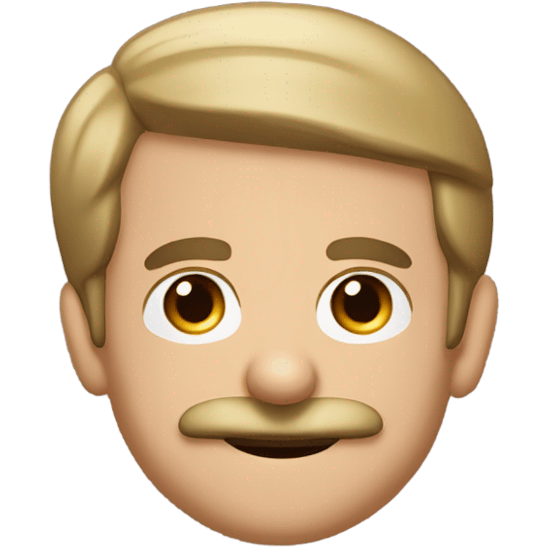 Macron moustache  emoji