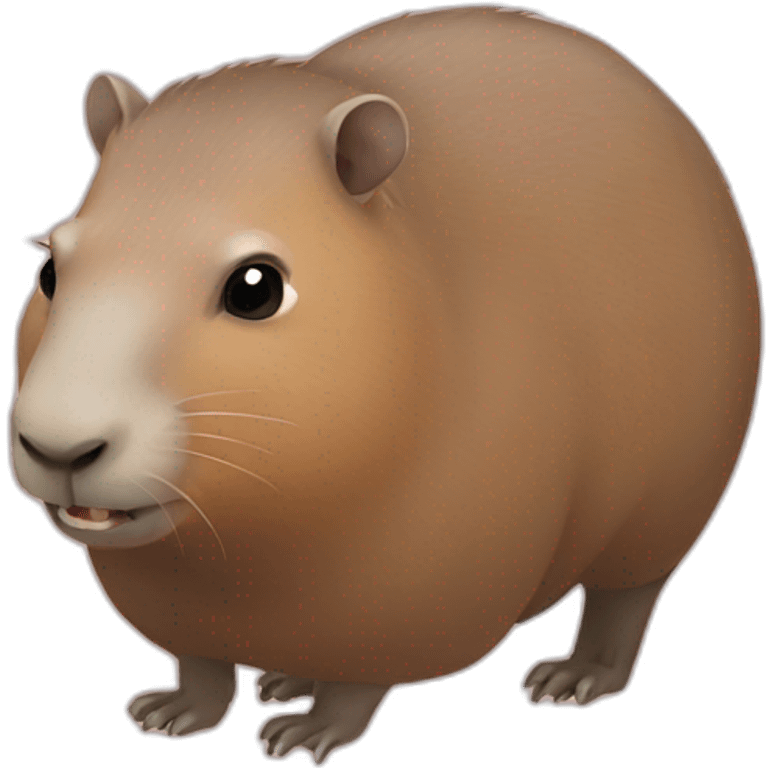 Capybara emoji