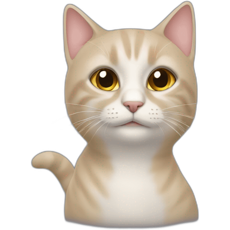 Un chat encinte emoji