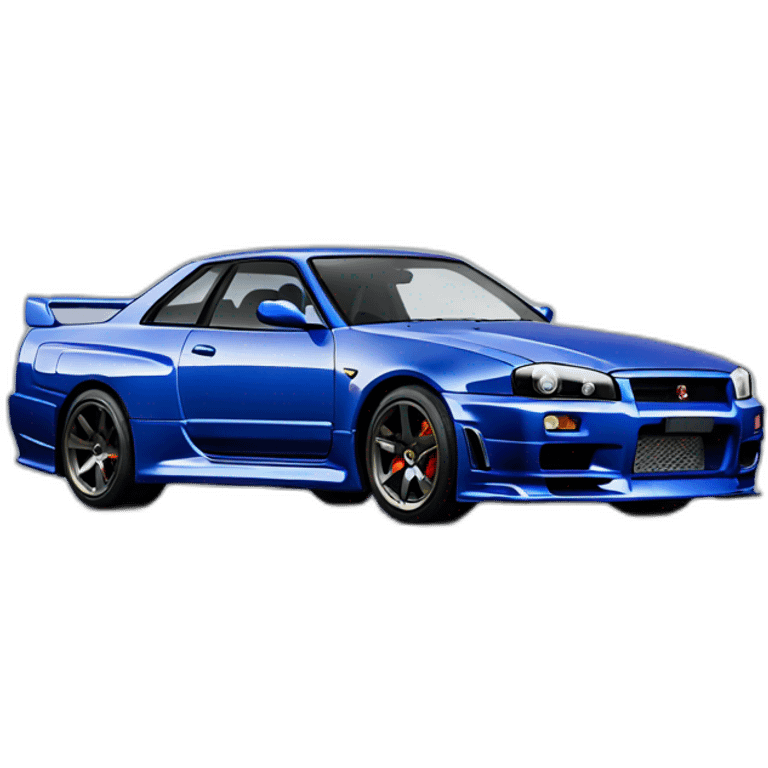 NISSAN SKYLINE R34 emoji