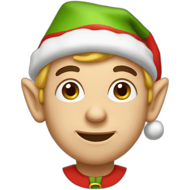 santa elf  emoji