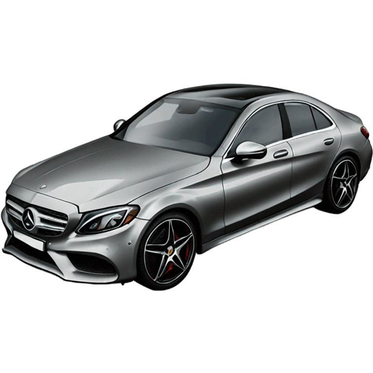 Mercedes amg C300 car emoji