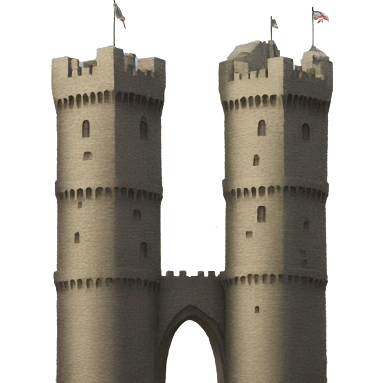 two towers emoji