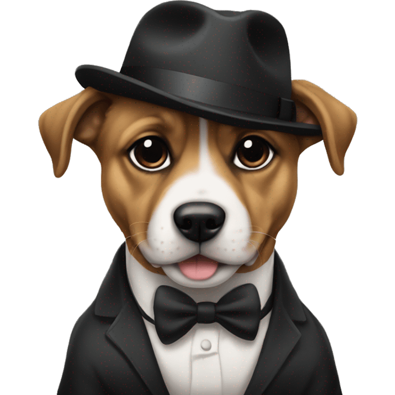 Puppy Al Capone  emoji