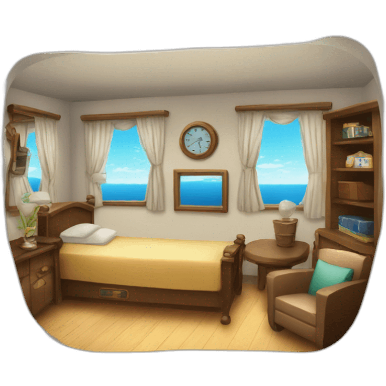 room inside the ship emoji