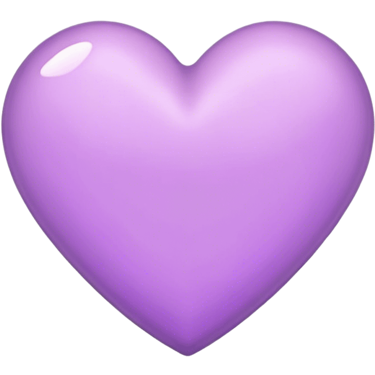 Light Purple Heart  emoji