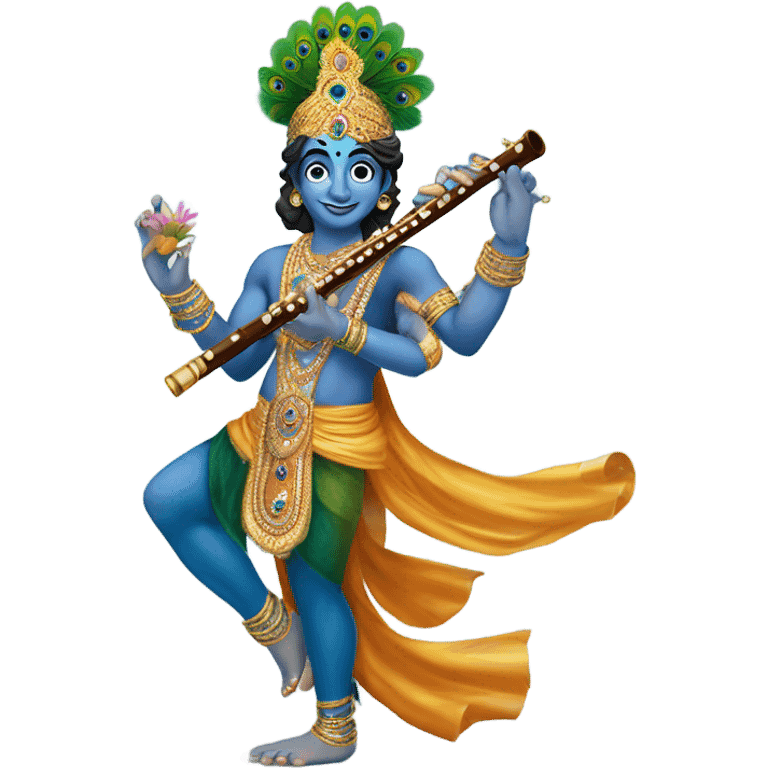 krishna ji welcome emoji