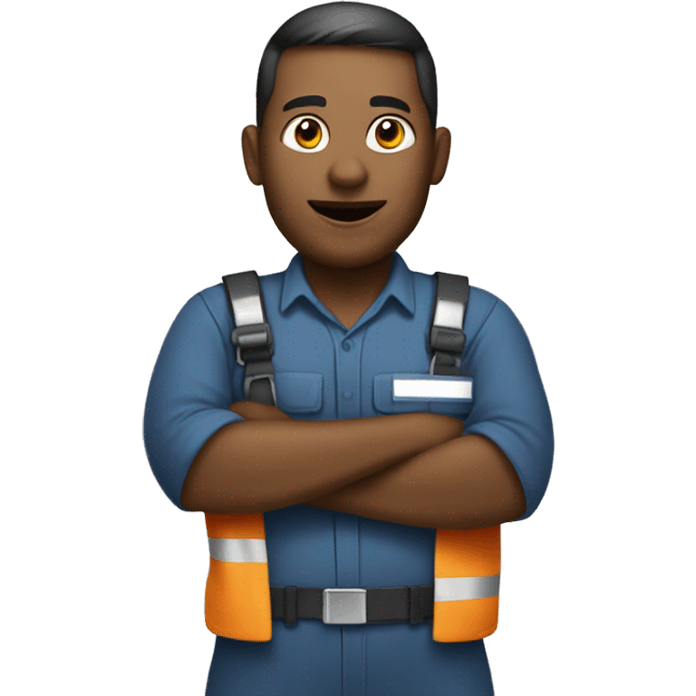 A ministry of energy worker  emoji