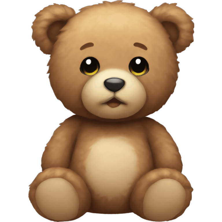 Cute aesthetic teddy bear emoji