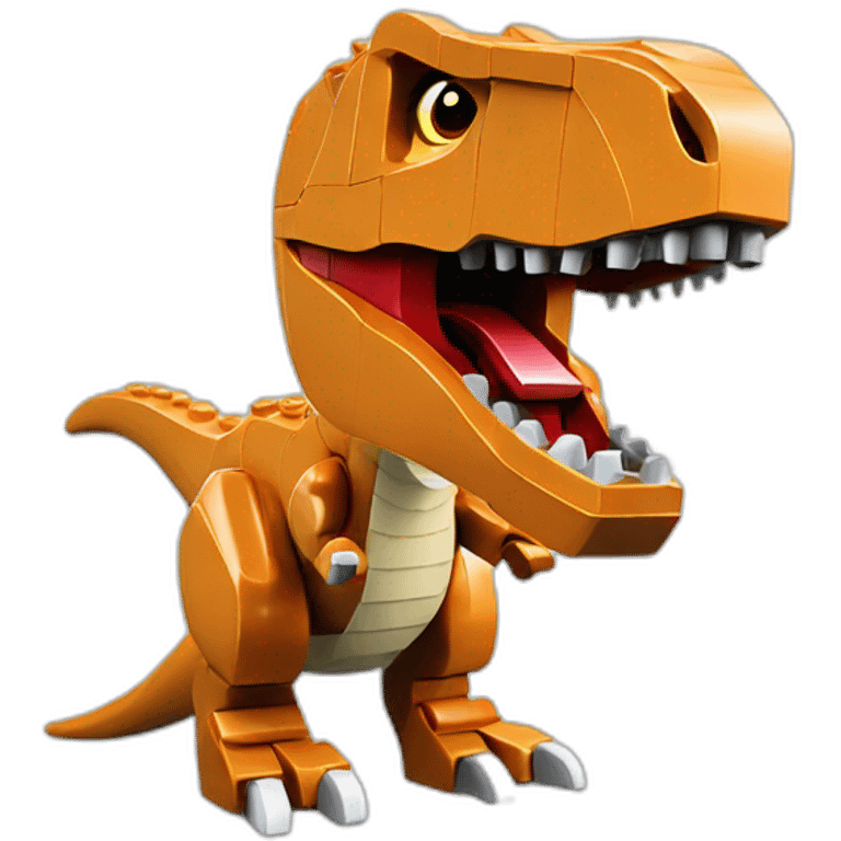 Lego T-Rex emoji