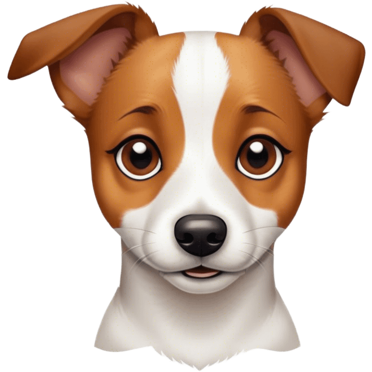 Dog jack russel  emoji