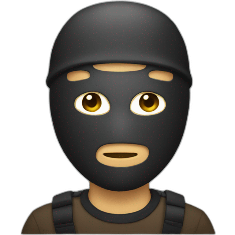 masked man emoji