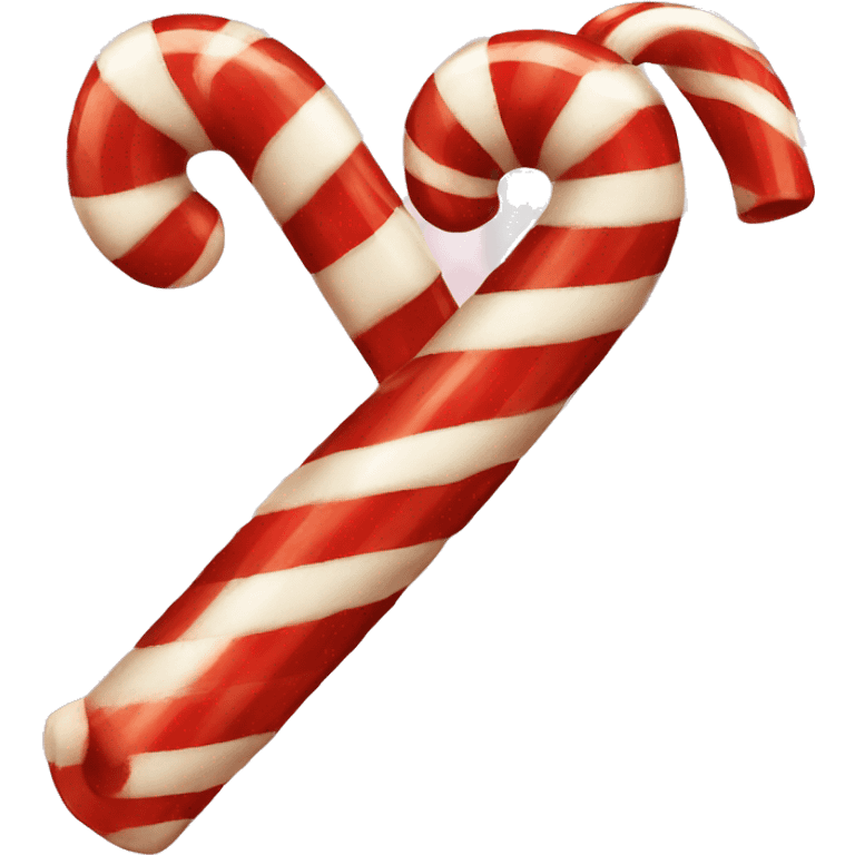 Christmas candy cane  emoji