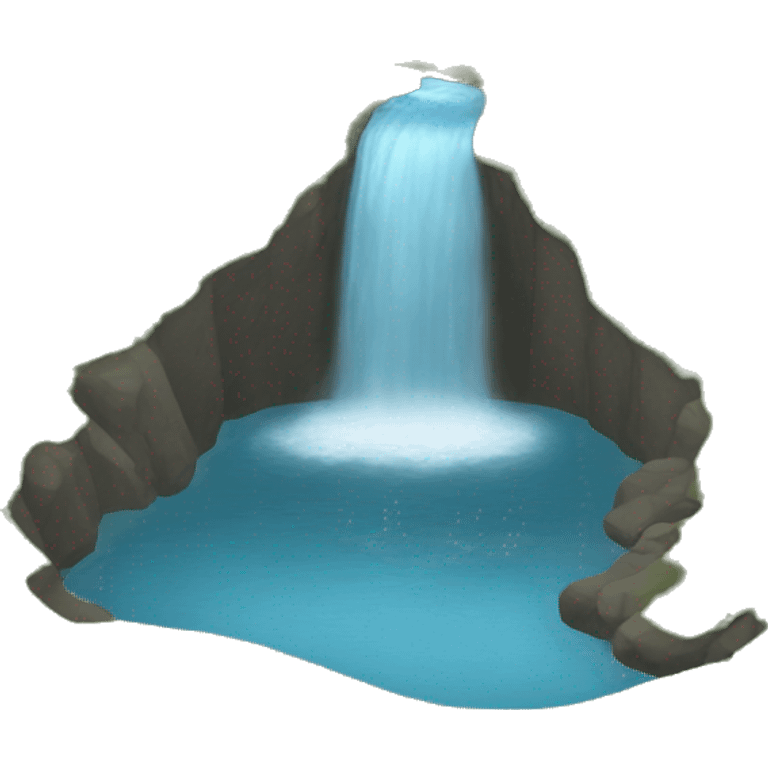 water on the hill emoji