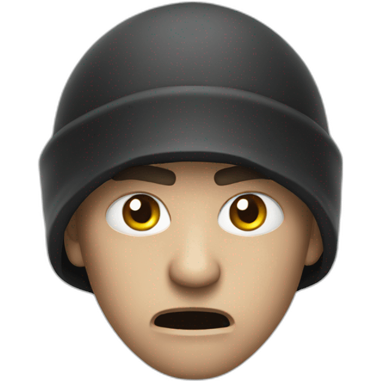 Angry Burglar emoji