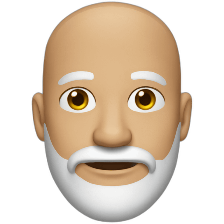 bald-man-brown-beard emoji