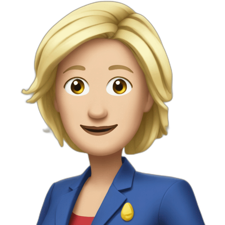 Marin le pen emoji