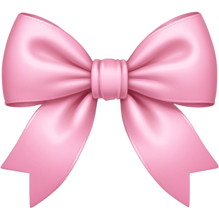 Baby pink bow emoji