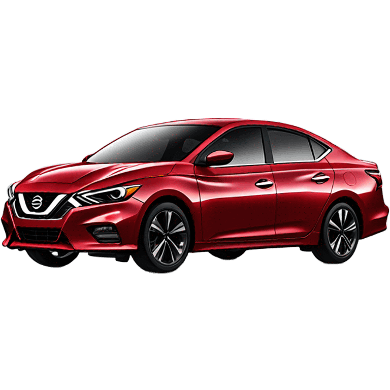 Red Nissan Sentra 2024 emoji