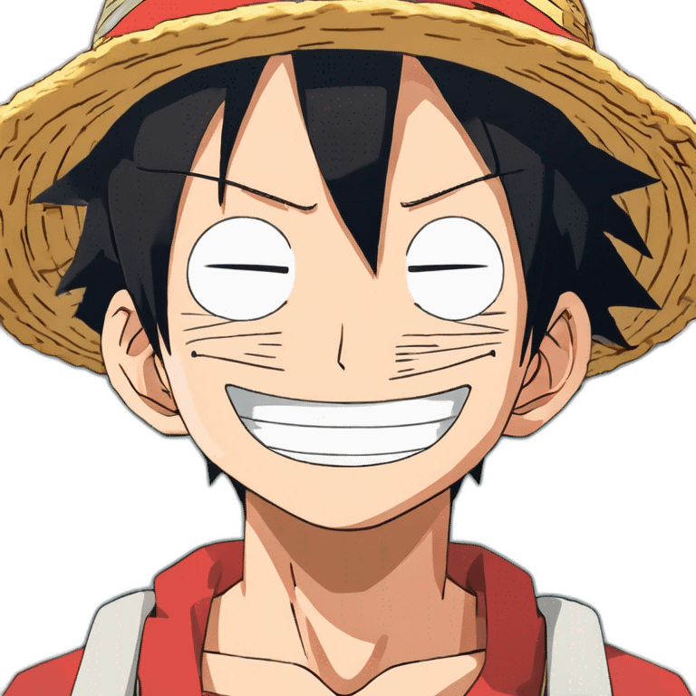 Luffy emoji