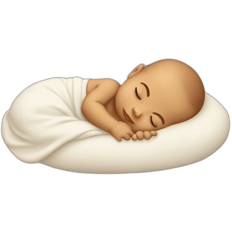 Sleeping baby emoji