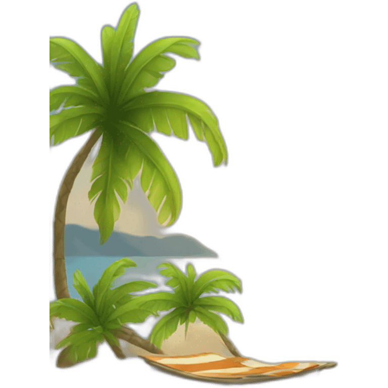 palmier plage emoji