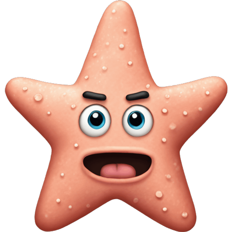 Patrick star emoji