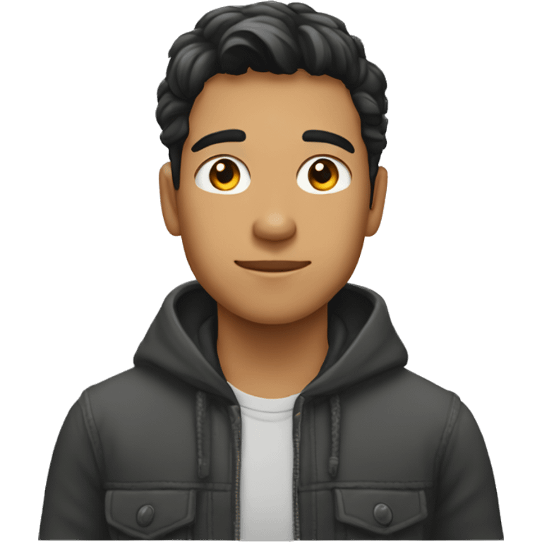 Hombre moreno joven  emoji