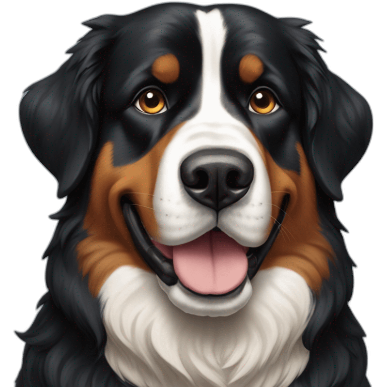 bernese-montain-dog-tedious-face emoji