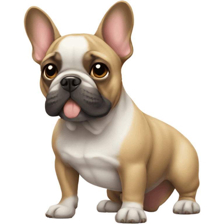 French bulldog emoji