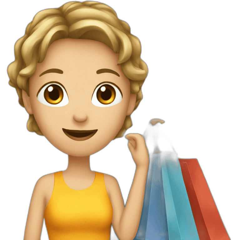 shopping, online emoji