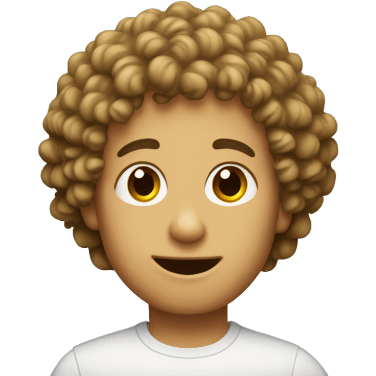 lil will with a perm emoji