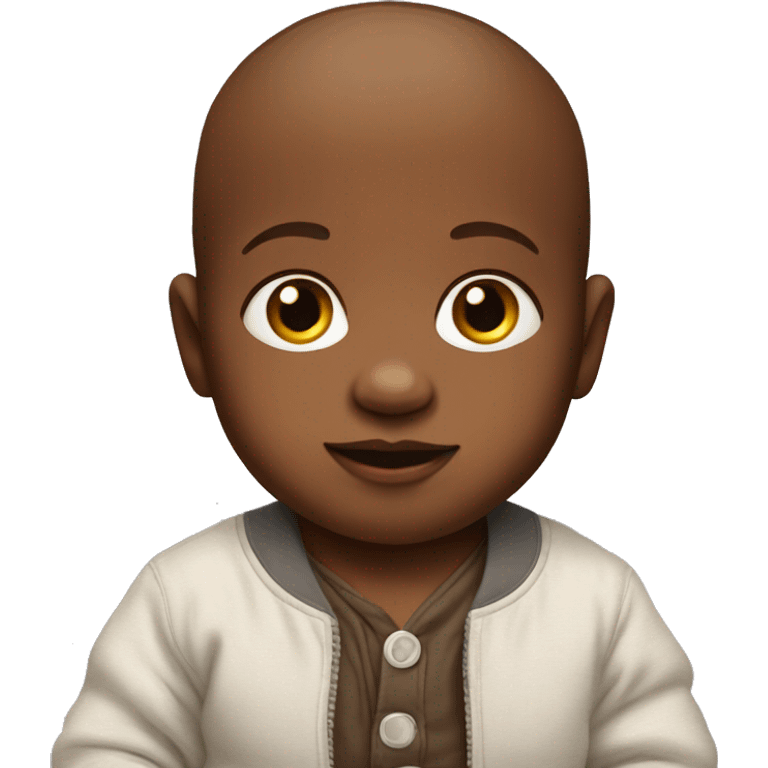 realistic baby in casual setting emoji