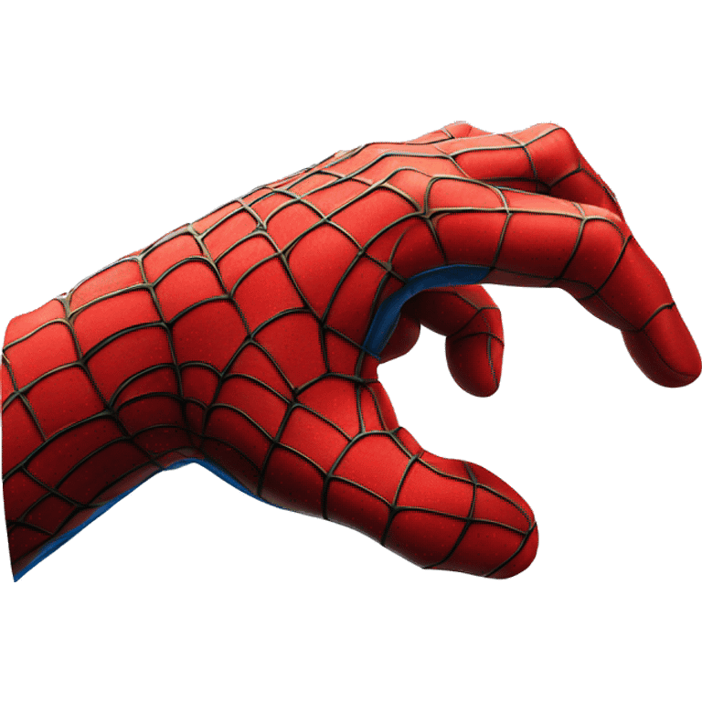 Spiderman arm emoji