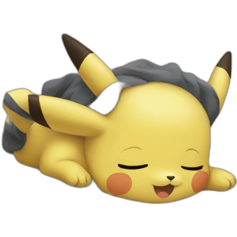 Pickachu-sleep emoji