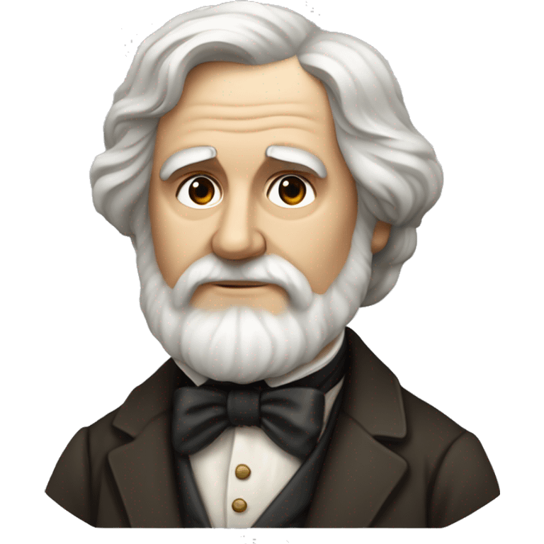 Ivan Turgenev russian author with a book emoji