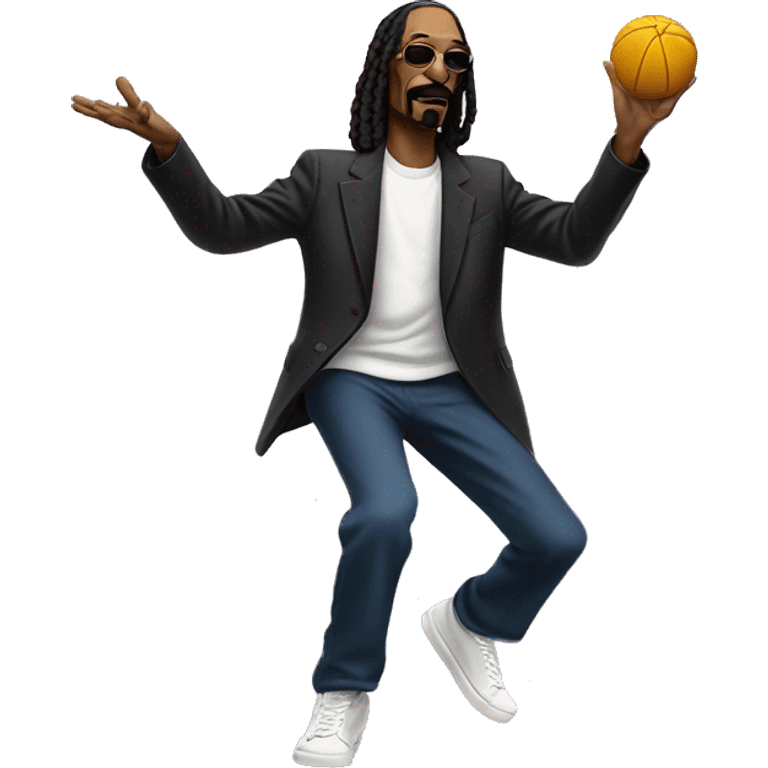 Snoop dogg juggling  emoji