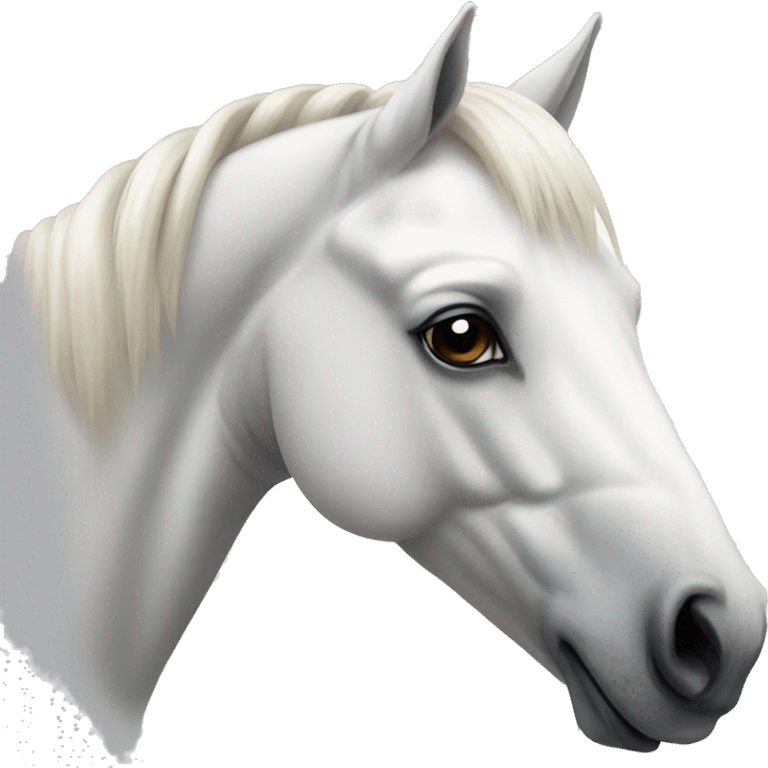 White horse emoji