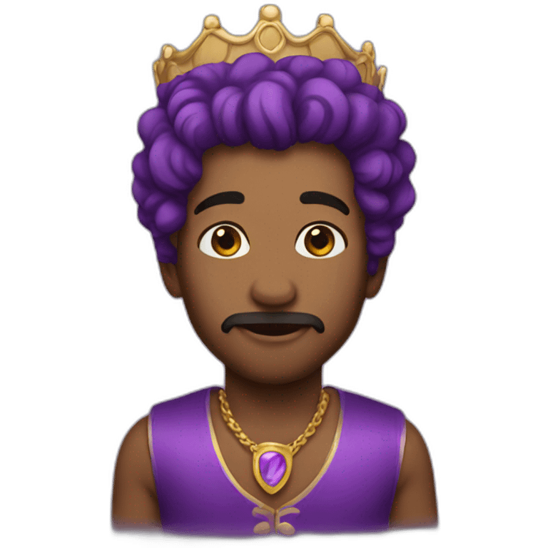 Purple leo emoji